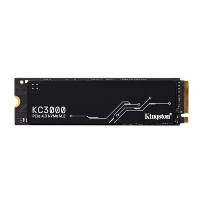 PC mit günstig Kaufen-Kingston KC3000 NVMe SSD 1 TB M.2 2280 TLC PCIe 4.0. Kingston KC3000 NVMe SSD 1 TB M.2 2280 TLC PCIe 4.0 <![CDATA[• 1 TB - 2,23 mm Bauhöhe • M.2 2280 Card,  - Kompatibel mit der Playstation™ 5 • Maximale Lese-/Schreibgeschwindigkeit: 7000 MB/s / 