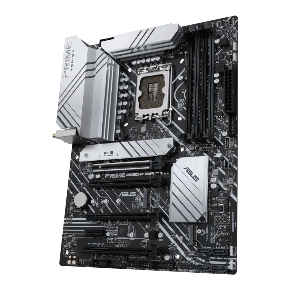 ASUS PRIME Z690-P WiFi D4 ATX Gaming Mainboard Sockel 1700 DP/HDMI/M.2/WIFI/BT