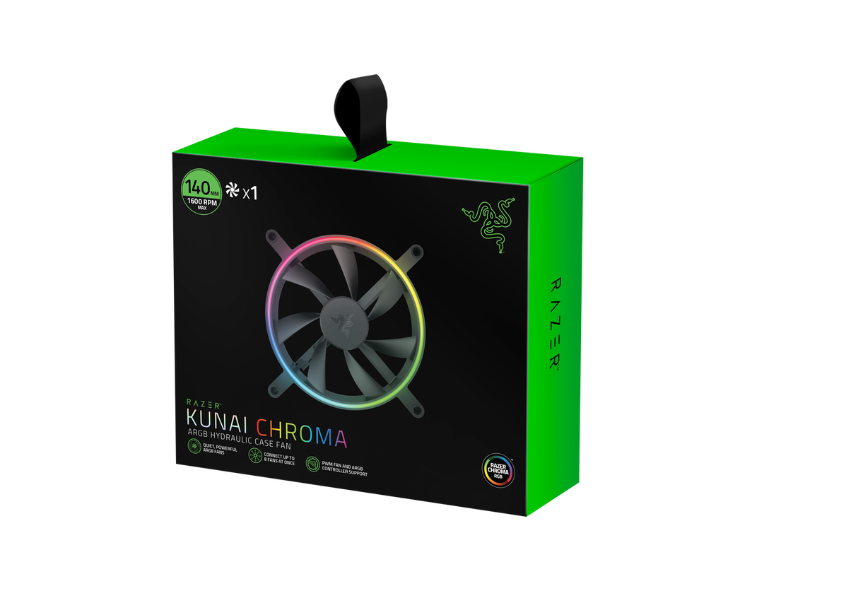 Razer Kunai 140MM aRGB LED PWM Performance Fan - 1 Fan