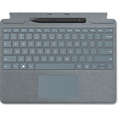 Microsoft  Surface Pro Signature Keyboard Eisblau mit Slim Pen 2 8X6-00045 | 00889842772906