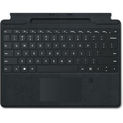 Microsoft Surface Pro Signature Keyboard mit Fingerprintreader Schwarz 8XF-00005
