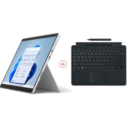 Surface Pro 8 8PT-00003 Platin i5 16GB/256GB SSD 13&quot; 2in1 W11 + KB FP Black Pen