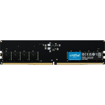 VOLT günstig Kaufen-32GB (1x32GB) Crucial DDR5-4800 CL40 RAM Speicher. 32GB (1x32GB) Crucial DDR5-4800 CL40 RAM Speicher <![CDATA[• 32 GB (RAM-Module: 1 Stück) • DDR5-RAM 4800 MHz • CAS Latency (CL) 40 • Anschluss:288-pin, Spannung:1,1 Volt • Besonderheiten: Intel