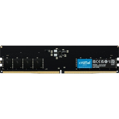 DDR5 RAM günstig Kaufen-8GB (1x8GB) Crucial DDR5-4800 CL40 RAM Speicher. 8GB (1x8GB) Crucial DDR5-4800 CL40 RAM Speicher <![CDATA[• 8 GB (RAM-Module: 1 Stück) • DDR5-RAM 4800 MHz • CAS Latency (CL) 40 • Anschluss:288-pin, Spannung:1,1 Volt • Besonderheiten: Intel-XMP 