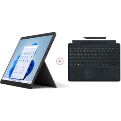 Surface Pro 8 8PX-00019 Graphit i7 16GB/512GB SSD 13&quot; 2in1 W11 + KB FP Black Pen