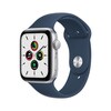 Apple Watch SE GPS 44mm Aluminiumgehäuse Silber Sportarmband Abyssblau