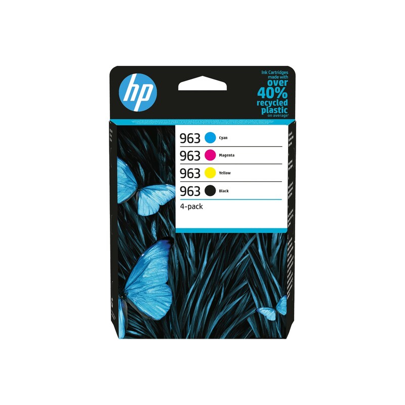 HP 963 / 6ZC70AE Original Druckerpatronen Multipack (BK, C, M, Y) Instant Ink