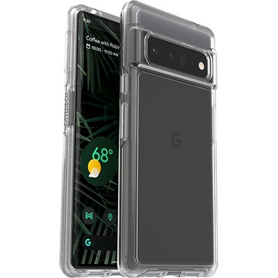 LR PRO günstig Kaufen-OtterBox Symmetry Clear Google Pixel 6 Pro - clear. OtterBox Symmetry Clear Google Pixel 6 Pro - clear <![CDATA[• Passend für Google Pixel 6 Pro • Dünnes Profil gleitet sanft in enge Taschen • Farbe: Transparent • Erhöhter Profilrand schützt d