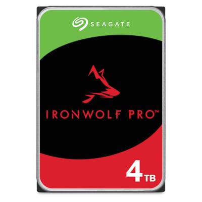 Seagate IronWolf Pro NAS HDD ST4000NE001 - 4 TB 3,5 Zoll SATA 6 Gbit/s CMR