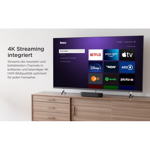 Roku Streambar™| HD/4K/HDR Streaming Media Player und Soundbar