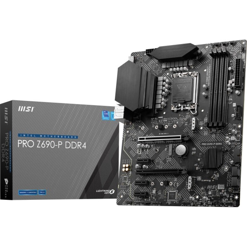 MSI PRO Z690-P DDR 4 ATX Mainboard Sockel 1700 M.2/USB3.2(Typ-C)