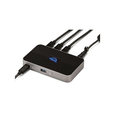 OWC Thunderbolt günstig Kaufen-OWC Thunderbolt 4 Hub mit 5 Ports für Mac & Windows. OWC Thunderbolt 4 Hub mit 5 Ports für Mac & Windows <![CDATA[• Für 2x 4K-Displays oder 1x bis zu 8k-Display • geeignet für NVMe-Lösungen]]>. 