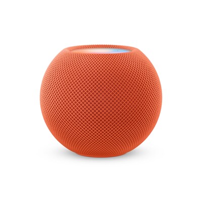 Stereo Mini günstig Kaufen-Apple HomePod mini Orange. Apple HomePod mini Orange <![CDATA[• Füllt einen ganzen Raum mit sattem 360° Audio • Entwickelt, um deine Daten zu schützen • Kopple zwei HomePod mini Lautsprecher für immersiven Stereosound • Steuere ganz einfach de