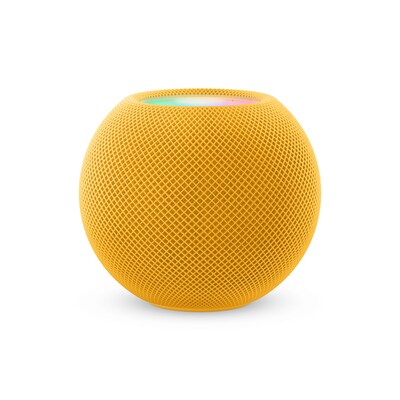 mit 36  günstig Kaufen-Apple HomePod mini Gelb. Apple HomePod mini Gelb <![CDATA[• Füllt einen ganzen Raum mit sattem 360° Audio • Entwickelt, um deine Daten zu schützen • Kopple zwei HomePod mini Lautsprecher für immersiven Stereosound • Steuere ganz einfach dein S