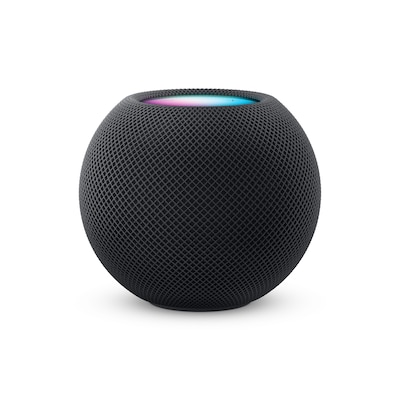 AUDIO günstig Kaufen-Apple HomePod mini spacegrau. Apple HomePod mini spacegrau <![CDATA[• Füllt einen ganzen Raum mit sattem 360° Audio • Entwickelt, um deine Daten zu schützen • Kopple zwei HomePod mini Lautsprecher für immersiven Stereosound • Steuere ganz einf
