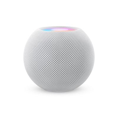 AUDIO günstig Kaufen-Apple HomePod mini weiß. Apple HomePod mini weiß <![CDATA[• Füllt einen ganzen Raum mit sattem 360° Audio • Entwickelt, um deine Daten zu schützen • Kopple zwei HomePod mini Lautsprecher für immersiven Stereosound • Steuere ganz einf