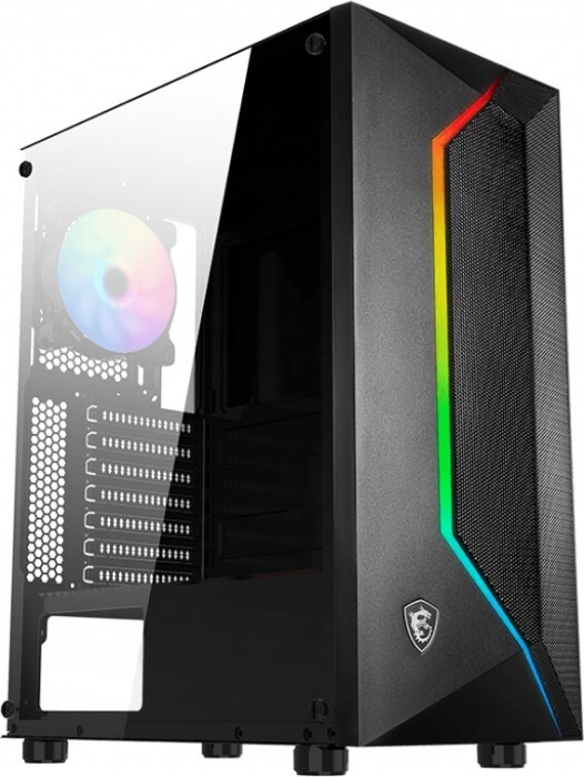 MSI MAG Vampiric 010R MIDI Tower Gaming Geh&auml;use, Echtglas Seitenfenster