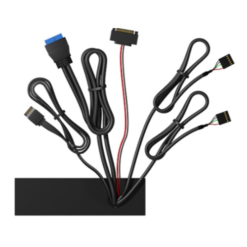RaidSonic Icy Box IB-867a 5,25" USB 3.0 Multikartenleser mit USB Ladeport schw.