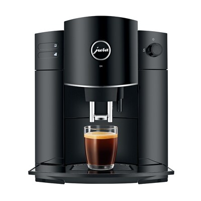 jura kaffee automat günstig Kaufen-JURA D4 Piano Black Kaffeevollautomat. JURA D4 Piano Black Kaffeevollautomat <![CDATA[• 5 individuell programmierbare Spezialitäten - kompatibel mit J.O.E.® • AromaG2-Mahlwerk und Puls-Extraktionsprozess (P.E.P.®) • CLARIS Smart liefert perfekte 