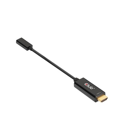 und 3D günstig Kaufen-Club 3D HDMI auf USB Typ-C 4K60Hz aktiver Adapter St./Bu.. Club 3D HDMI auf USB Typ-C 4K60Hz aktiver Adapter St./Bu. <![CDATA[• HDMI-Adapter • Anschlüsse: HDMI A und USB Typ C • Farbe: schwarz, Länge: 0,21m • passend für: • Farbe: Schwarz]]>.