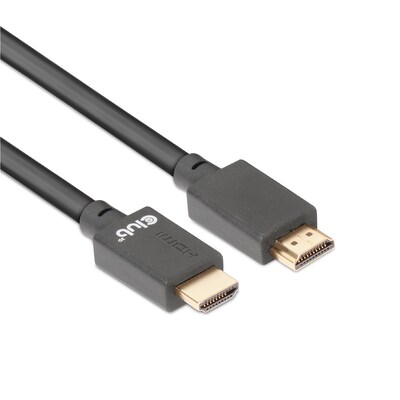 4k HDMI günstig Kaufen-Club 3D Ultra High Speed HDMI 4K120Hz/8K60Hz Zertif. Kabel 48Gbps St./St. 5m. Club 3D Ultra High Speed HDMI 4K120Hz/8K60Hz Zertif. Kabel 48Gbps St./St. 5m <![CDATA[• HDMI-Kabel • Anschlüsse: HDMI A und HDMI A • Farbe: schwarz, Länge: 5,0m • pass