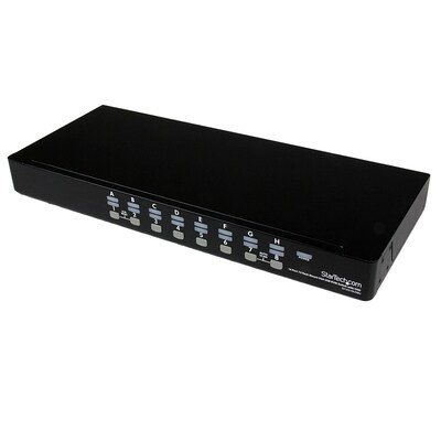 Start in günstig Kaufen-Startech 16 Port 1HE USB VGA KVM Switch mit OSD KVM Switch. Startech 16 Port 1HE USB VGA KVM Switch mit OSD KVM Switch <![CDATA[• 16-Port-1U-Rackmount-USB-KVM-Switch • Betriebssystem-unabhängig - keine Treiber oder Software erforderlich • automatis