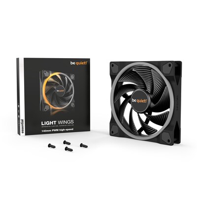 140 GB günstig Kaufen-be quiet! Lüfter LIGHT WINGS High Speed 140mm Gehäuselüfter ARGB Beleuchtung. be quiet! Lüfter LIGHT WINGS High Speed 140mm Gehäuselüfter ARGB Beleuchtung <![CDATA[• 140 mm Gehäuselüfter • Langlebiges Rifle-Lager • Lu