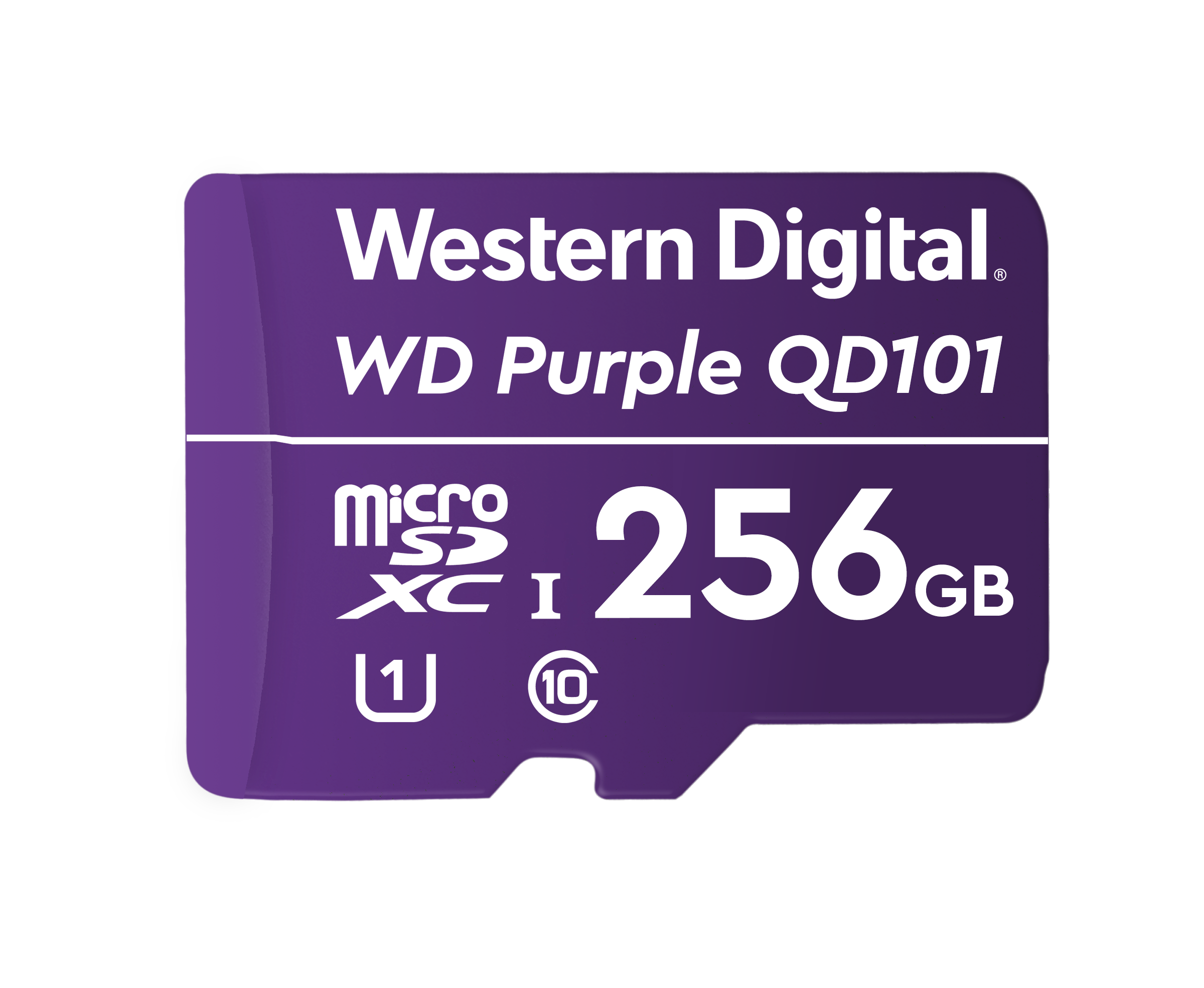 WD Purple SC QD101 256 GB Ultra Endurance microSD Speicherkarte (Class 10, U1)