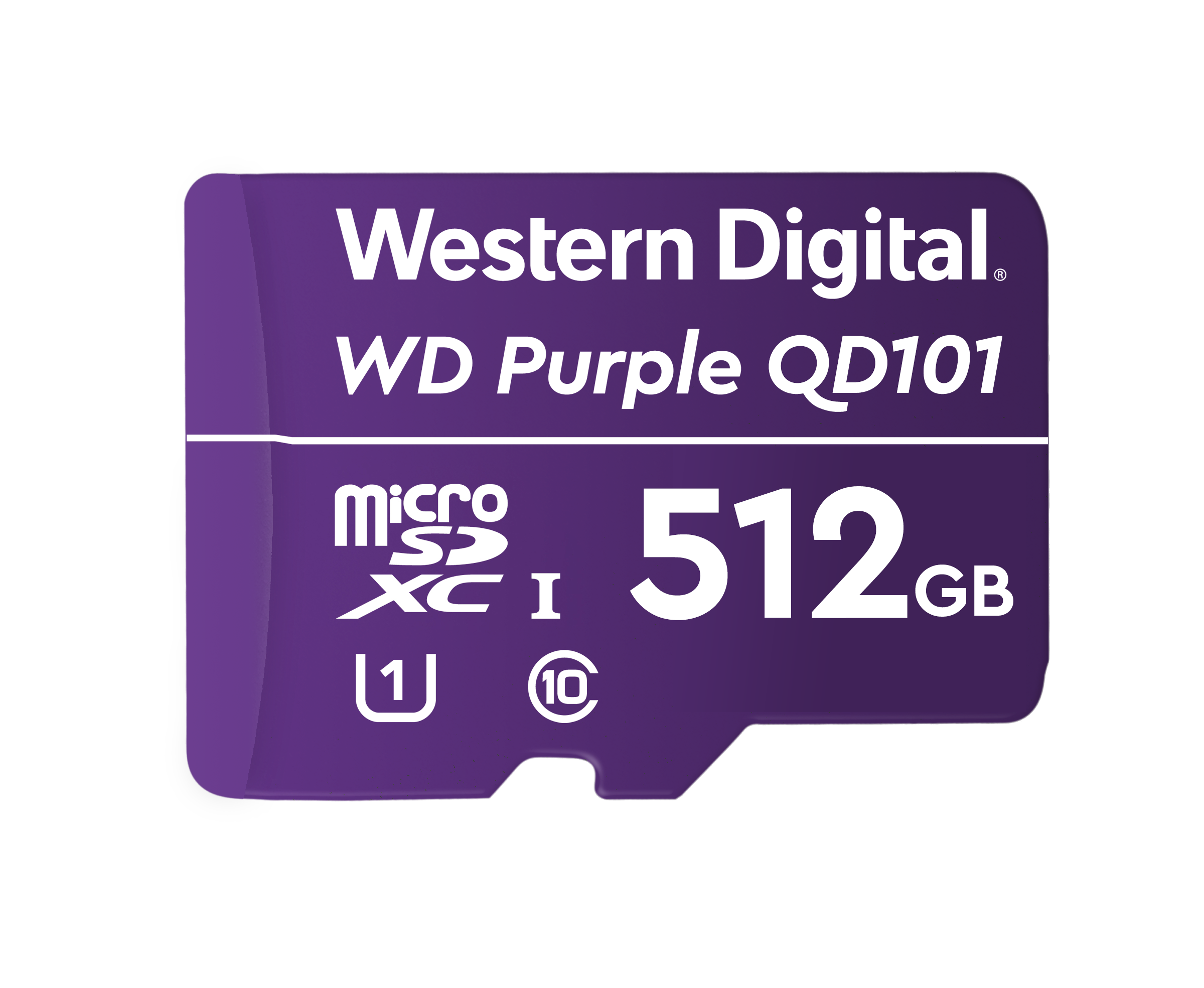 WD Purple SC QD101 512 GB Ultra Endurance microSD Speicherkarte (Class 10, U1)