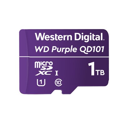 10 x  günstig Kaufen-WD Purple SC QD101 1 TB Ultra Endurance microSD Speicherkarte (Class 10, U1). WD Purple SC QD101 1 TB Ultra Endurance microSD Speicherkarte (Class 10, U1) <![CDATA[• Speichertyp: microSDXC (UHS-I) • Speicherkapazität: 1 TB • Geschwindigkeitsklasse: