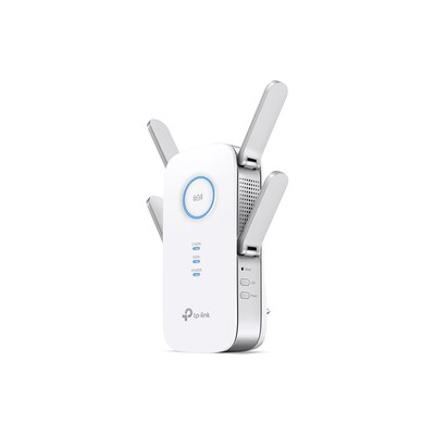 DUAL PORT günstig Kaufen-TP-LINK RE655 AC2600 Dualband WLAN-ac Repeater mit Gigabit Ethernet LAN Port. TP-LINK RE655 AC2600 Dualband WLAN-ac Repeater mit Gigabit Ethernet LAN Port <![CDATA[• WLAN-Erweiterung auf Knopfdruck zur Beseitigung von Funklöchern • Bis zu 800 Mbit/s 