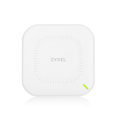 Zyxel günstig Kaufen-ZyXEL NWA50AX WLAN-ax Dual-Radio Access Point WiFi 6 PoE. ZyXEL NWA50AX WLAN-ax Dual-Radio Access Point WiFi 6 PoE <![CDATA[• WiFi 6 Dual-Radio PoE Access Point • bis zu 1,8 Gbit/s (AX1800, Dual 2x2 MU-MIMO) • kann an der Decke, an der Wand oder auf