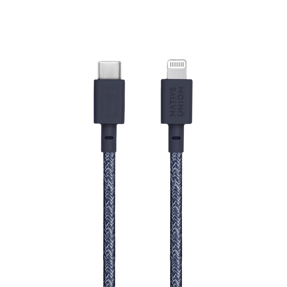 Native Union Belt Cable USB-C to Lightning 1,2m Indigo