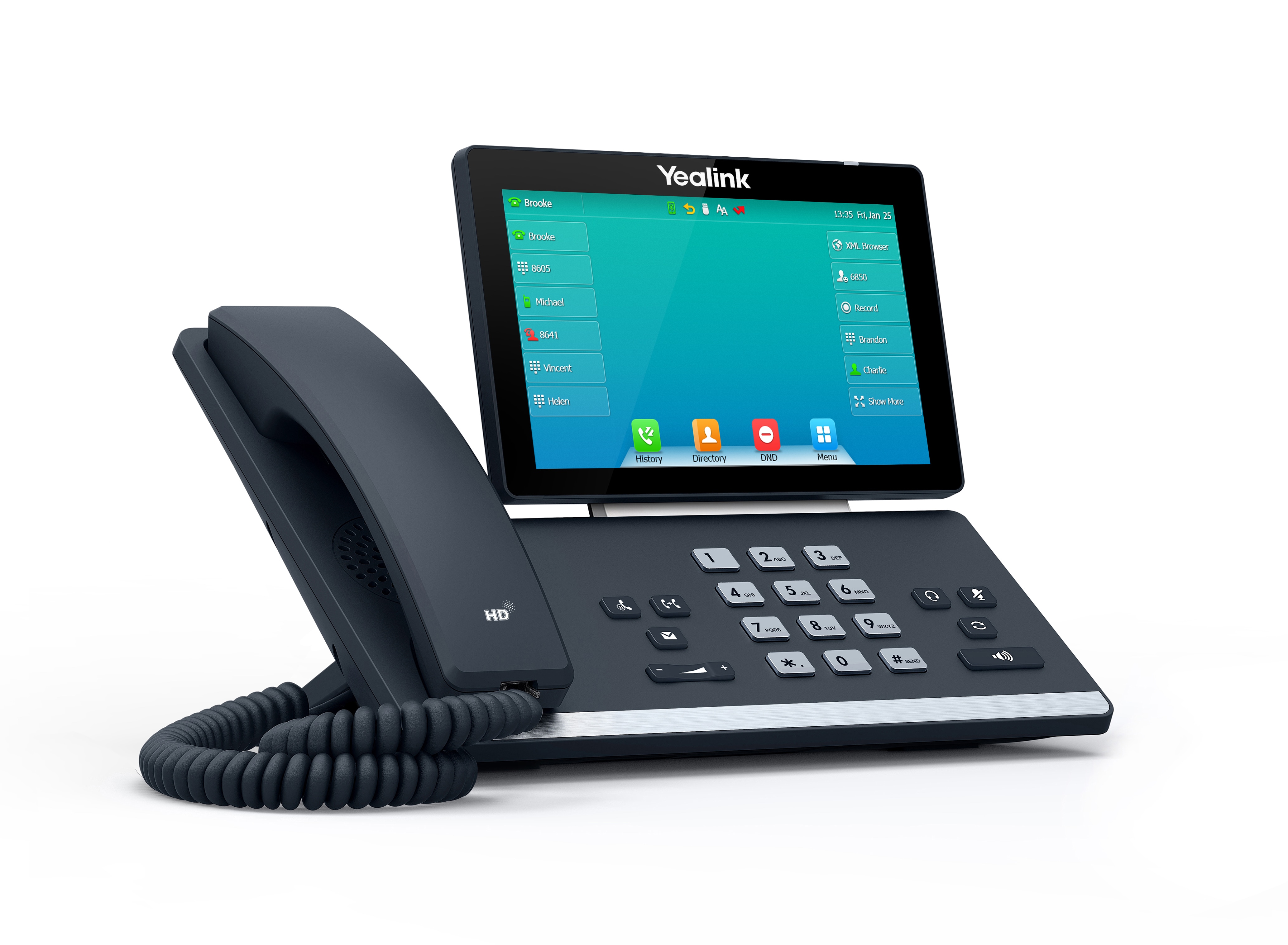 Yealink SIP-T54W VoIP Telefon WLAN Bluetooth