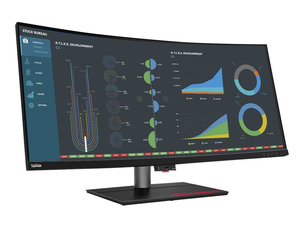 Lenovo ThinkVision P40w-20 101,6cm (40&quot;) WUHD 21:9 curved Monitor HDMI/DP/TB