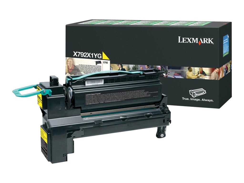 Lexmark X792X1YG Toner gelb