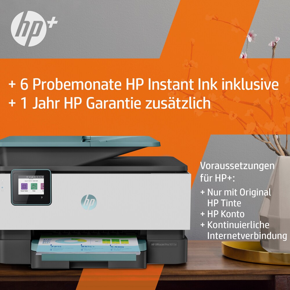 HP OfficeJet Pro 9015e Multifunktionsdrucker Scanner Kopierer Fax LAN WLAN