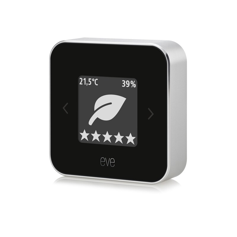 Eve Room - smarter Raumluft-Qualitätssensor Apple HomeKit Thread