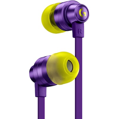 LG G3 günstig Kaufen-Logitech G333 Kabelgebundener Gaming In Ear Ohrhörer mit Mikrofon Violet. Logitech G333 Kabelgebundener Gaming In Ear Ohrhörer mit Mikrofon Violet <![CDATA[• Anwendungsbereich: Gaming, In-Ear • Kabelgebunden, Lila, 20g • USB-Anschluss, 3,5
