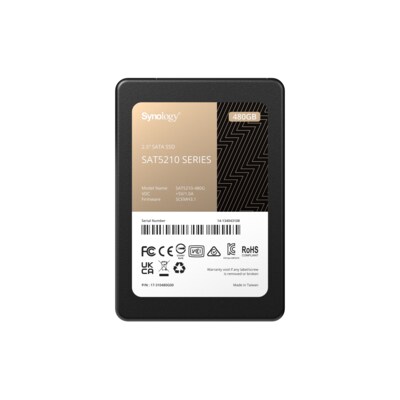 SD SD günstig Kaufen-Synology SAT5210-480G SATA SSD für NAS 480 GB 2,5". Synology SAT5210-480G SATA SSD für NAS 480 GB 2,5" <![CDATA[• 480 GB - 3,5 mm Bauhöhe • 2,5 Zoll, SATA III (600 Mbyte/s) • Maximale Lese-/Schreibgeschwindigkeit: 530 MB/s / 500 M