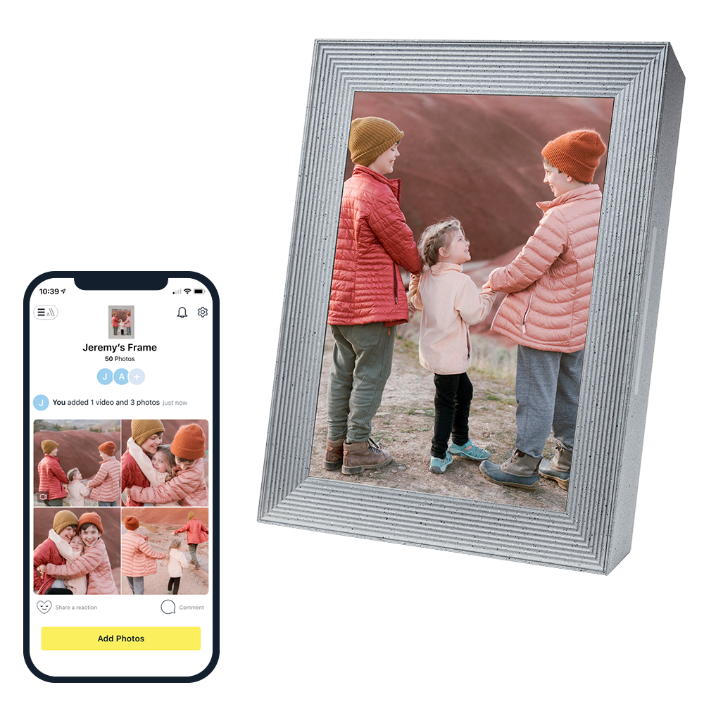 Aura Frames AF700 Mason Luxe sandstone 24,6cm (9,7") Digitaler