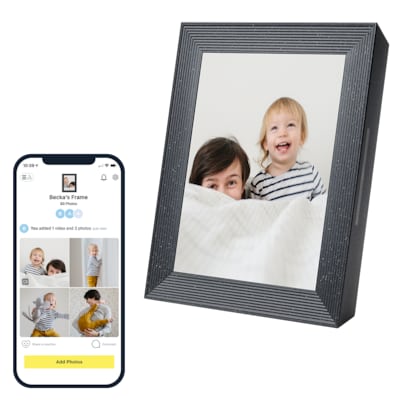 Aura Frames AF700 Mason Luxe pebble 24,6cm (9,7") Digitaler Bilderrahmen