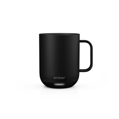 b2 lm günstig Kaufen-Ember Mug² 10oz Black - Becher mit Temperaturregelung (295ml) schwarz. Ember Mug² 10oz Black - Becher mit Temperaturregelung (295ml) schwarz <![CDATA[• 295 ml Füllmenge - optimal für einen Pott Kaffee oder Tee • Mit der App könnt Ihr auch