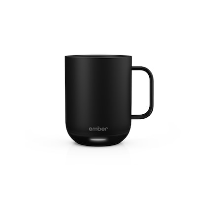 Becher  günstig Kaufen-Ember Mug² 10oz Black - Becher mit Temperaturregelung (295ml) schwarz. Ember Mug² 10oz Black - Becher mit Temperaturregelung (295ml) schwarz <![CDATA[• 295 ml Füllmenge - optimal für einen Pott Kaffee oder Tee • Mit der App könnt Ihr auch