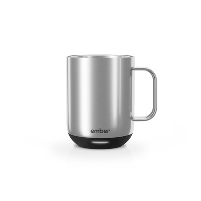 Gel de günstig Kaufen-Ember Mug² 10oz Stainless - Becher mit Temperaturregelung (295ml) Edelstahl. Ember Mug² 10oz Stainless - Becher mit Temperaturregelung (295ml) Edelstahl <![CDATA[• 295 ml Füllmenge - optimal für einen Pott Kaffee oder Tee • Mit der App kö