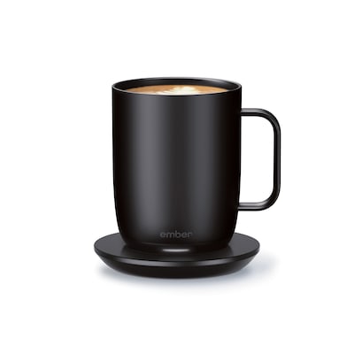 Tee ei günstig Kaufen-Ember Mug² 14oz Black - Becher mit Temperaturregelung (414ml) Schwarz. Ember Mug² 14oz Black - Becher mit Temperaturregelung (414ml) Schwarz <![CDATA[• 414 ml Füllmenge - optimal für einen Pott Kaffee oder Tee • Mit der App könnt Ihr auch
