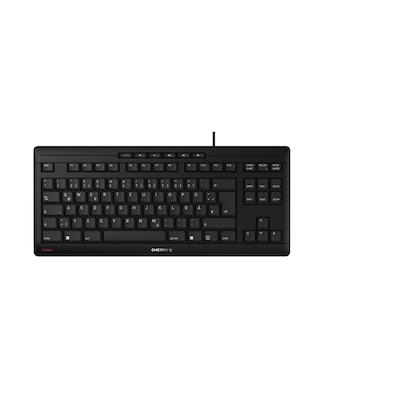 La profe günstig Kaufen-Cherry Stream Keyboard TKL Kabelgebundene Tastatur Schwarz. Cherry Stream Keyboard TKL Kabelgebundene Tastatur Schwarz <![CDATA[• Anwendungsbereich: professionelles Arbeiten, kein Nummernblock • Kabelgebunden (USB) • Layout: deutsch • schwarz, 680