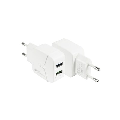 nt usb  günstig Kaufen-Good Connection USB-Ladegerät 12W 2-Port USB-A weiß. Good Connection USB-Ladegerät 12W 2-Port USB-A weiß <![CDATA[• 20W Gesamtleistungsabgabe • Ein USB-C- und ein USB-A-Anschluss • Effiziente und moderne Ladetechnik • Unterstü