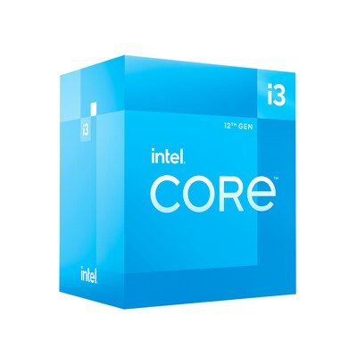 INTEL Core i3-12100 3,3GHz 4 Kerne 12MB Cache Sockel 1700 (Boxed mit Lüfter)