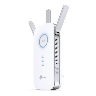 Beseitigung von günstig Kaufen-TP-LINK RE455 Wi-Fi-Range-Extender AC1750. TP-LINK RE455 Wi-Fi-Range-Extender AC1750 <![CDATA[• WLAN-Erweiterung auf Knopfdruck zur Beseitigung von Funklöchern • Bis zu 450 Mbit/s auf 2,4 GHz und bis zu 1300 Mbit/s auf 5 GHz • Ein Gigabit-LAN-Port 